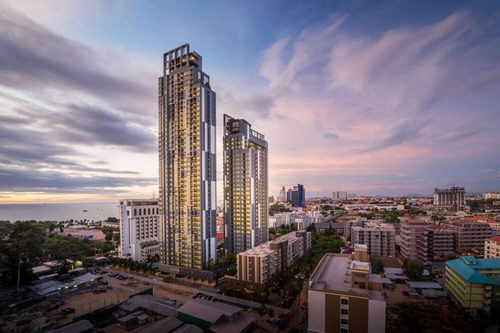 Паттайя: 1BR Centric Sea 812 With Infinity Pool