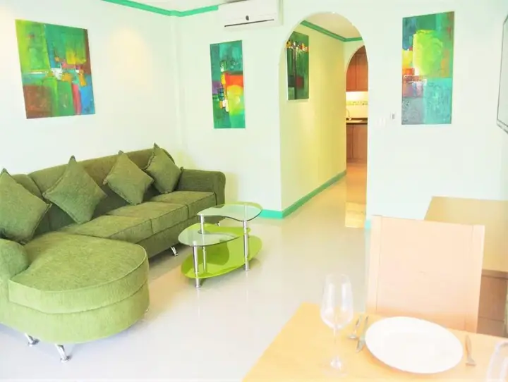 Паттайя: Baan Suan Lalana Sa 1 bedroom apartment with garden view