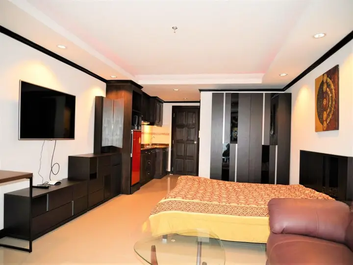 Паттайя: Angket Condominium Fully Furnished 14th Floor Studio Apartment