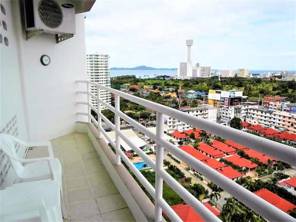 Паттайя: View Talay 2A Sea view condo on 16th floor Pattaya 1 bedroom