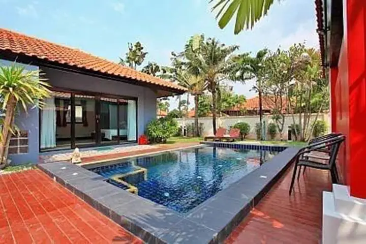 На Чом Тхиан: Baan Charlie Angel Pool Villa By Pinky