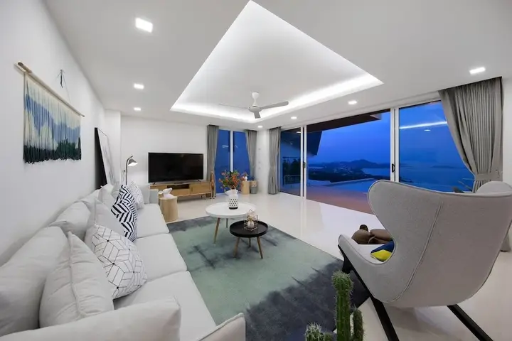 Самуи: 4 Bedrooms Sea view Villa Galaxy