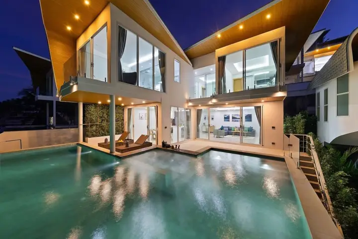 Самуи: Luxus & Stylish Villa Blue May
