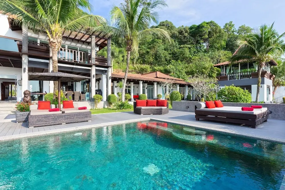 Кату: Ocean View Boutique 8BR Pool Villa Sawan