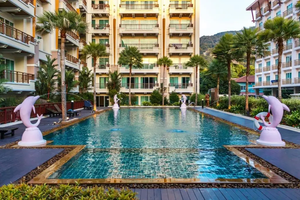Кату: PV60-1BR in the best Patong location, pool & gym!