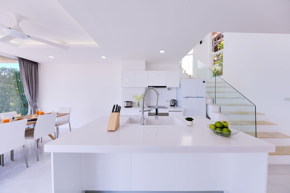 Самуи: Modern styled 3 BR pool Orchid Villa