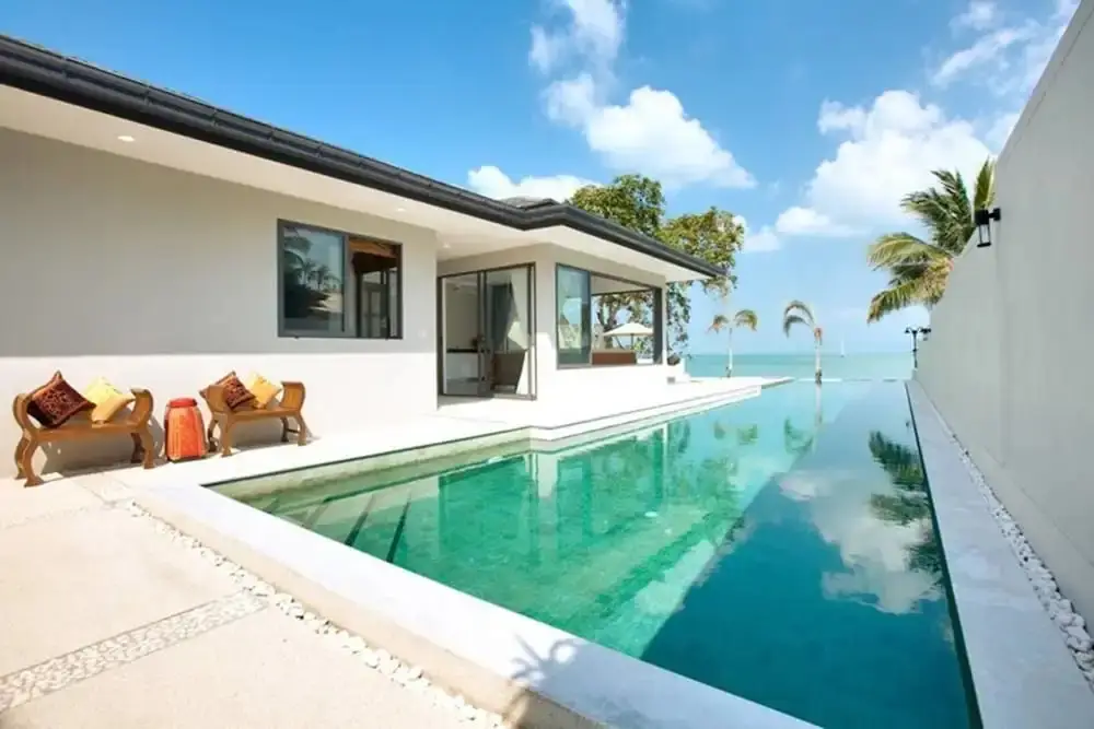 Самуи: 7 Bed Beautiful Beach Front Villa