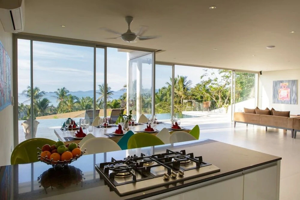Самуи: 6 BR Luxury Seaview Villa Bang Po -Asi