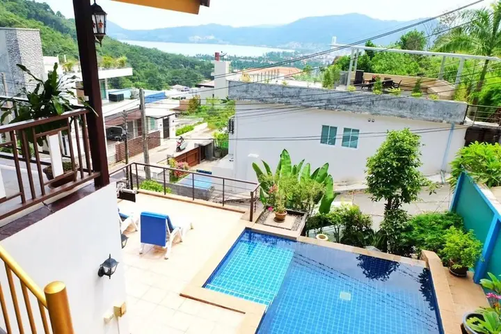 Муанг: 4BR Sea View Pool Villa at Patong Hill