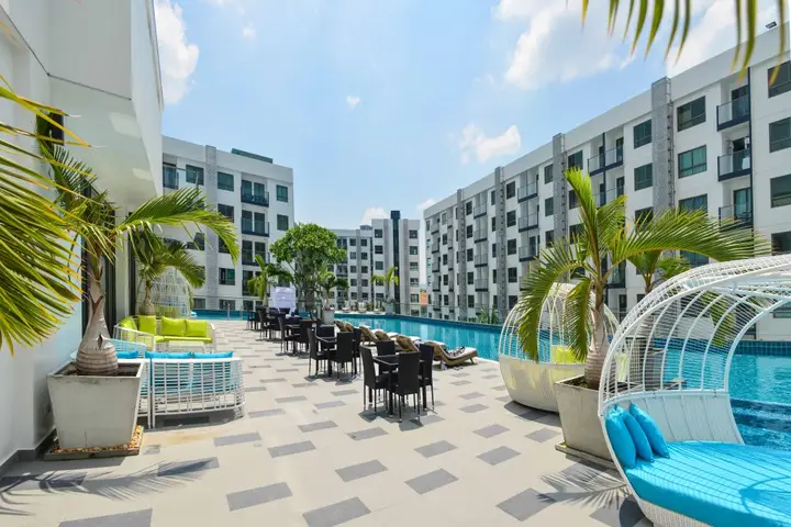 Паттайя: Апартаменты Arcadia Condo Big Pool-Big Gym
