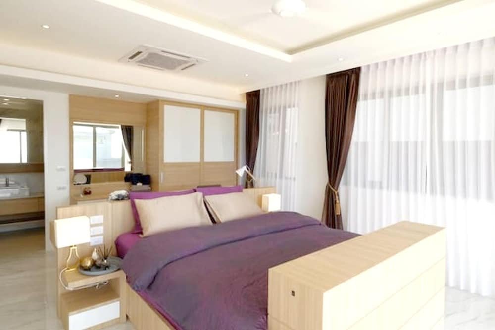 Самуи: Villa With 4 Bedrooms in Tambon Bo Put, With Wonderful sea View, Private Pool, Furnished Terrace - 700 m From the Beach