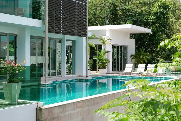 Тхаланг: 4Br Seaview Villa With Gym And Cinema Room