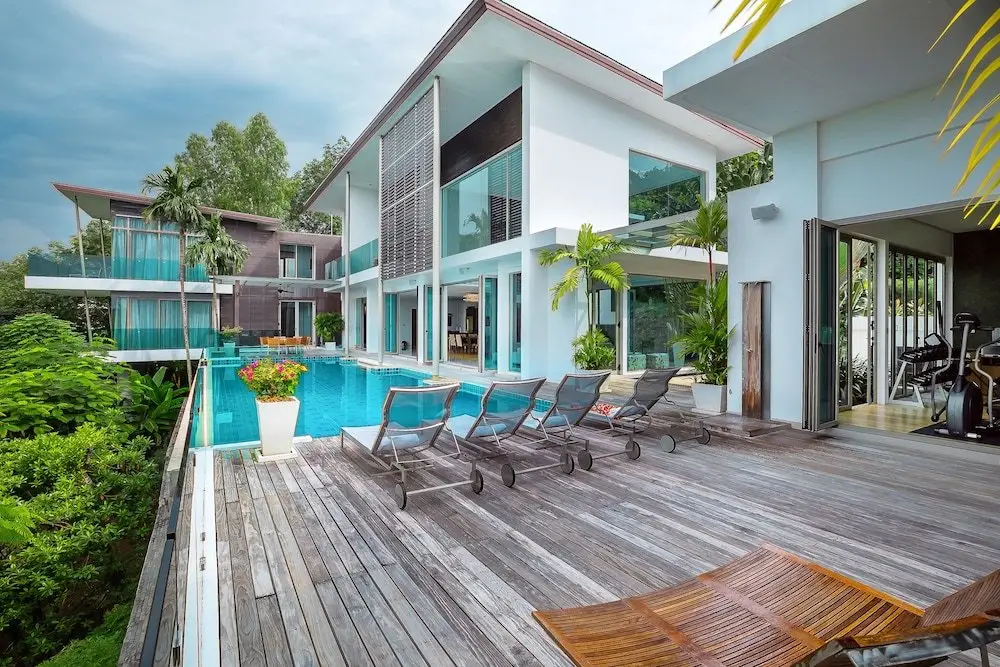 Тхаланг: 4Br Seaview Villa With Gym And Cinema Room