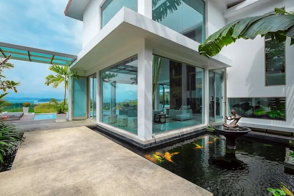 Тхаланг: 4Br Seaview Villa With Gym And Cinema Room