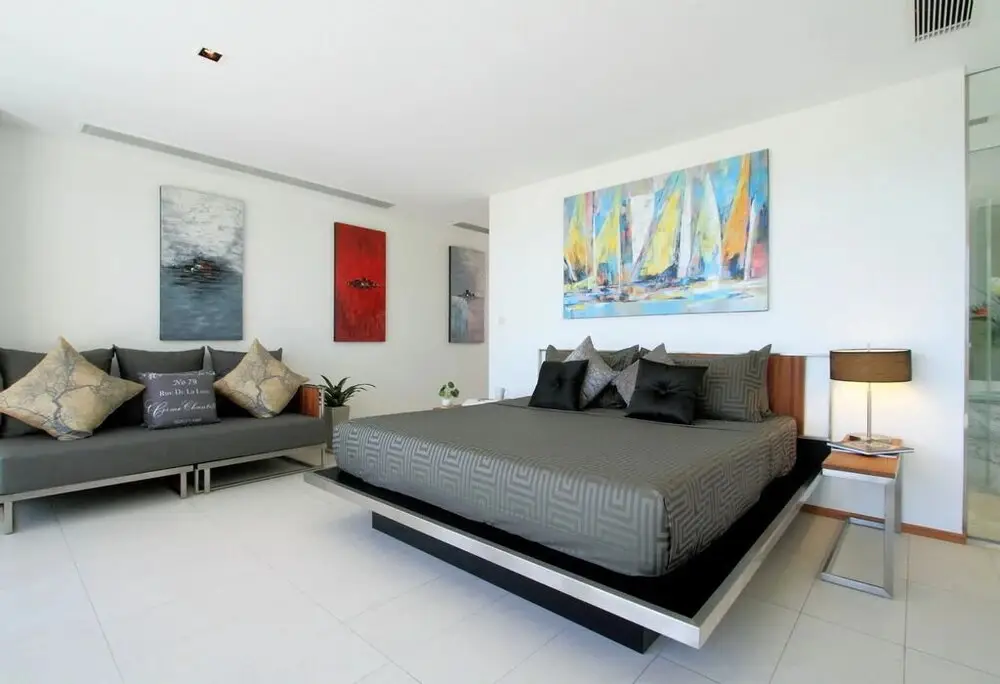 Муанг: The Heights Penthouse Seaview 3 Bedroom A2