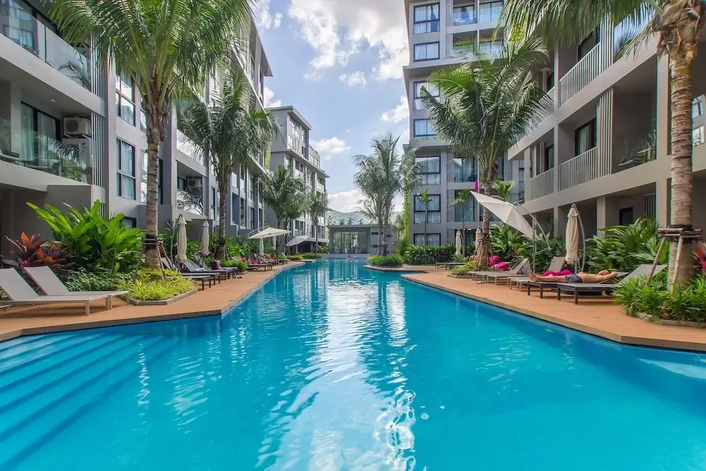 Тхаланг: 1 Bdr Apartment at Bangtao Beach (900m)