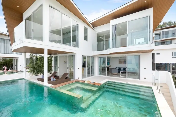 Самуи: Chaweng Noi Luxury 4br Blue Dream Villa