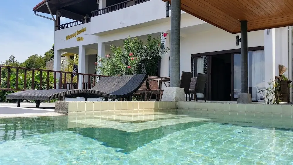 Самуи: Villa with 4 Bedrooms in Bo Phut, with Wonderful Sea View, Private Pool, Enclosed Garden - 100 M From the Beach