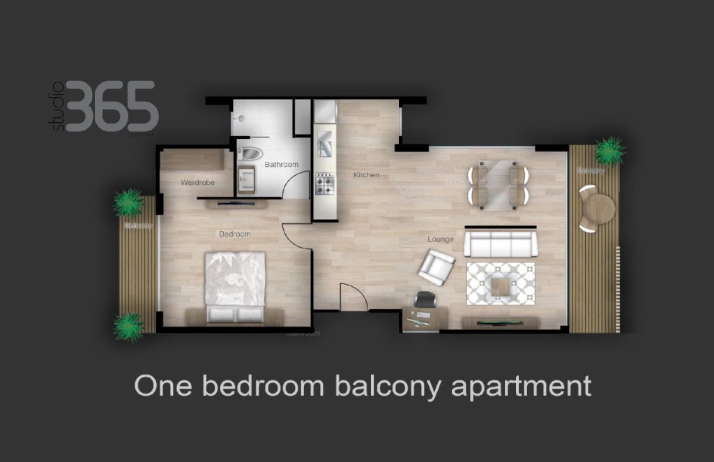 Чиангмай: Studio 99 Serviced Apartment