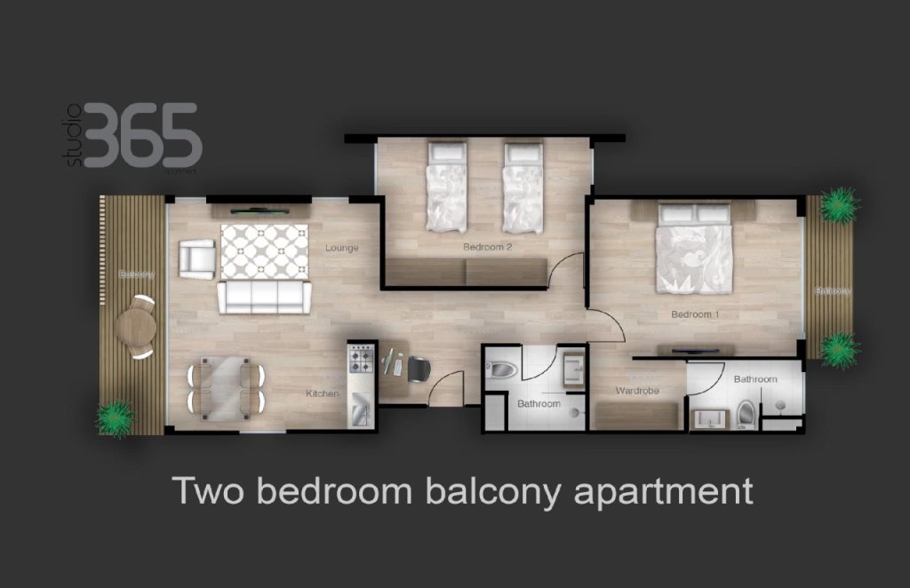 Чиангмай: Studio 99 Serviced Apartment