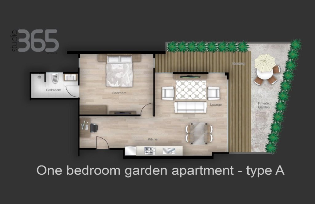 Чиангмай: Studio 99 Serviced Apartment