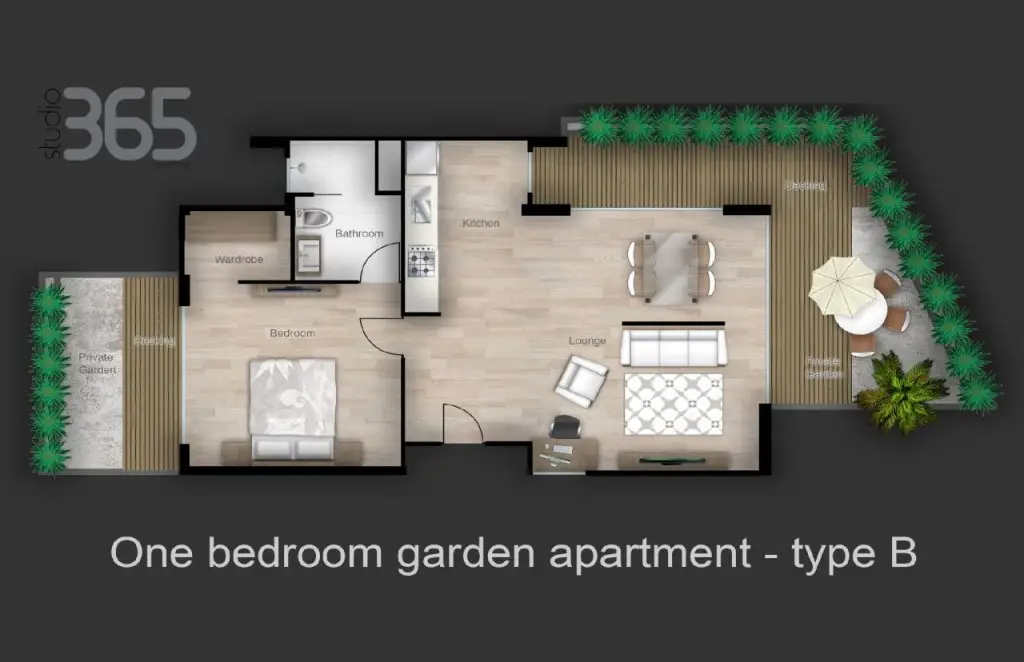 Чиангмай: Studio 99 Serviced Apartment