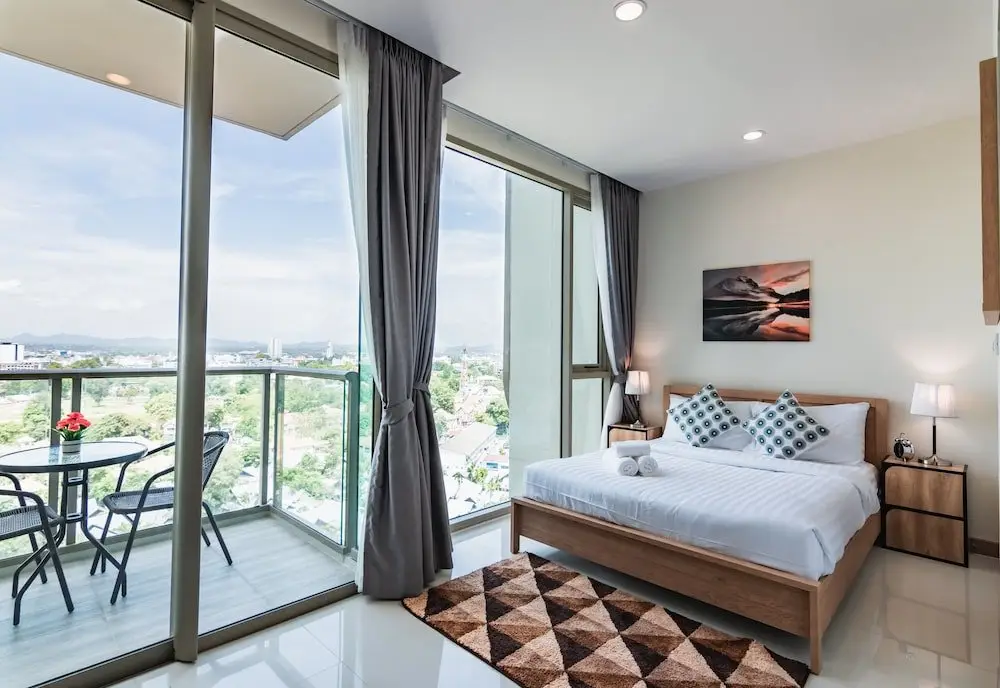 Паттайя: Riviera Studio Sea View 1516 by Pattaya Holiday