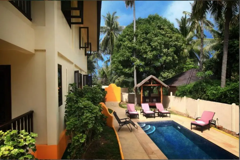 Ко-Пханган: 8 Bedroom Sea Front Twin Villa Koh Phangan SDV231/234-By Samui Dream Villas