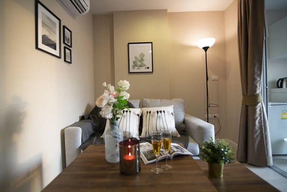 Бангкок: Near BK University Quiet Condo in Rama4 bkb133