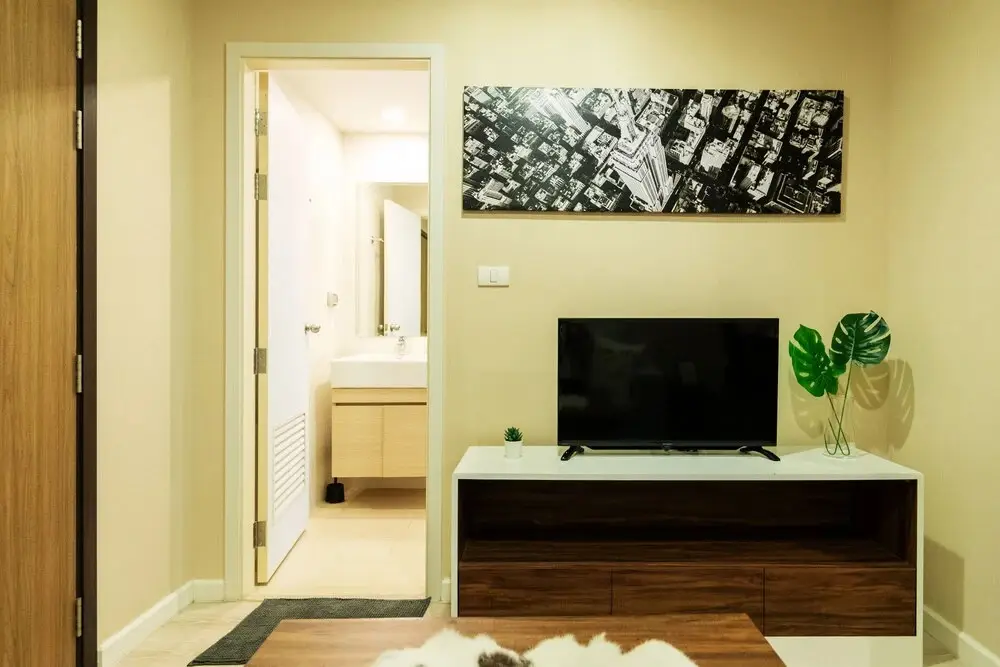 Бангкок: Near BK University Quiet Condo in Rama4 bkb136