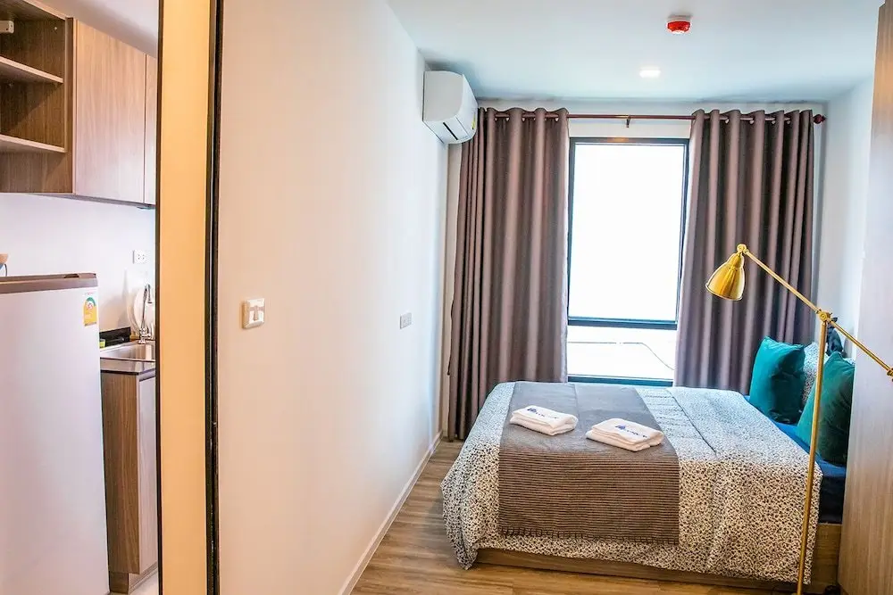 Самутпракан: Apartment 450m from BTS with Sky Pool - bkbloft9