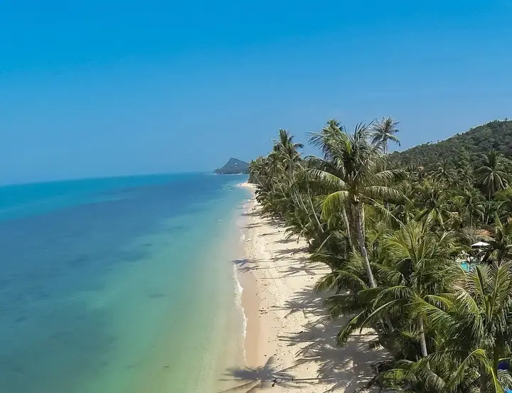 Самуи: Beachfront Resort 2-bedroom Villa Palm Only 40 Meters to Beach