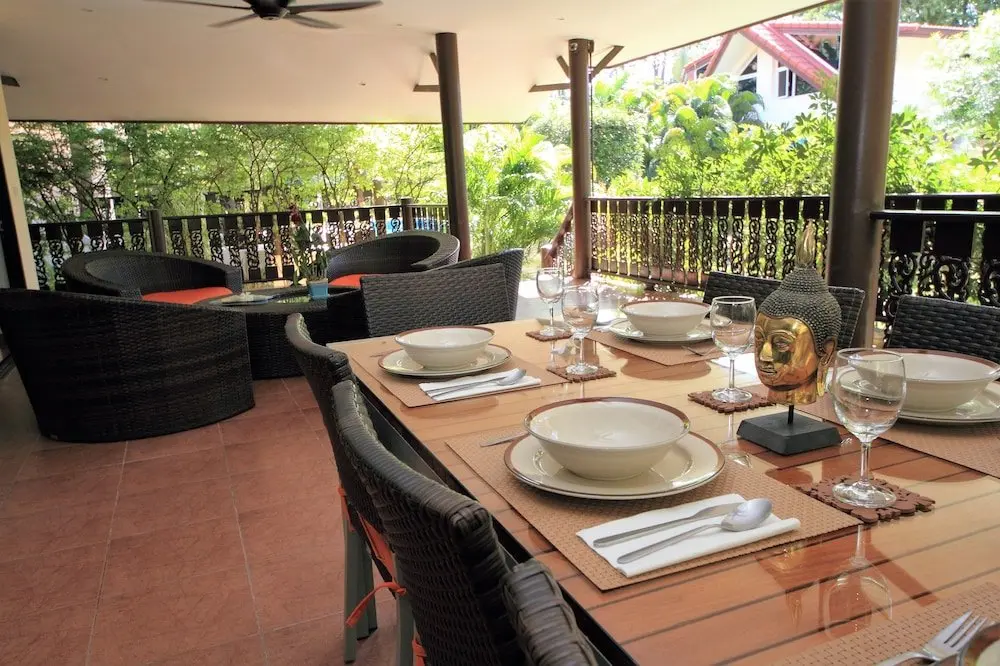 Самуи: Beachfront Resort 2-bedroom Villa Palm Only 40 Meters to Beach