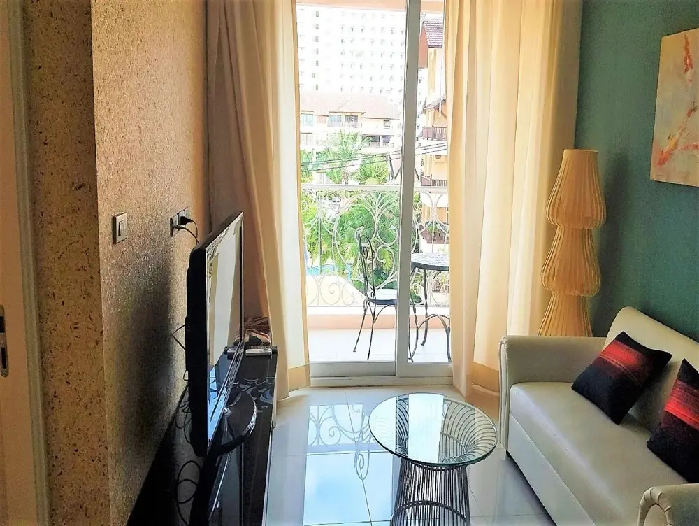 Паттайя: Grand Caribbean Resort Pattaya 1 Bedroom 4th Floor