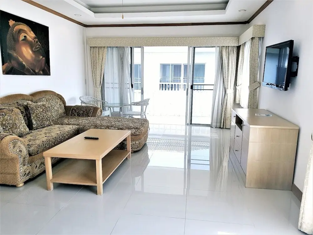 Паттайя: Baan Suan Lalana Tc 1 Bedroom Penthouse With sea View Apartment Pattaya