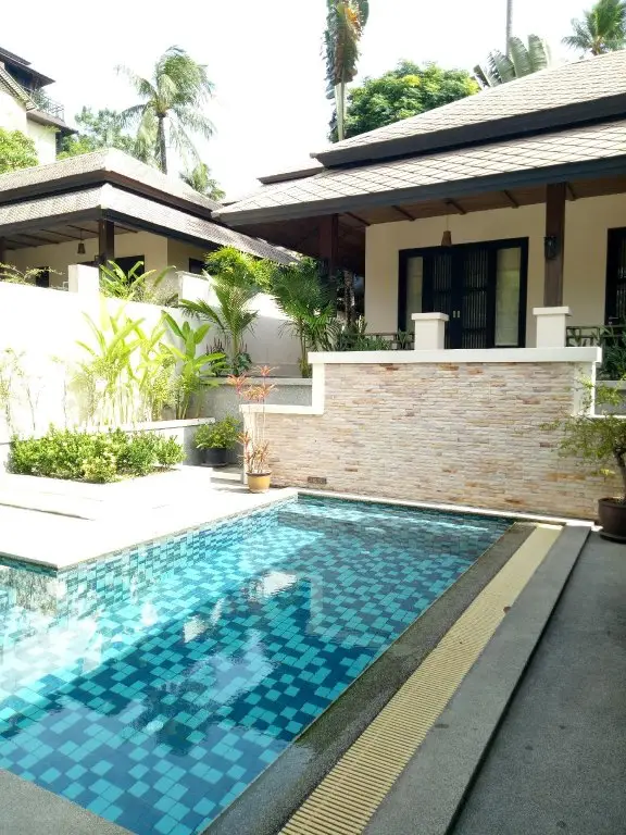 Самуи: Stunning Bali Thai 3 bed pool villa on 5 star resort