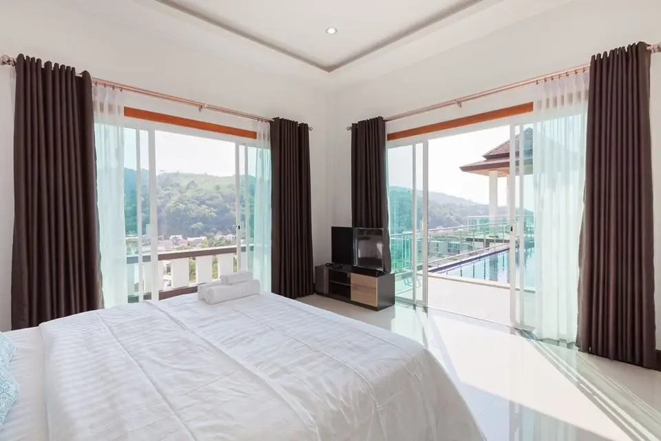 Кату: Вилла Panoramic Mountain View Pool Kamala beach
