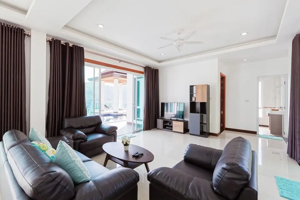 Кату: Вилла Panoramic Mountain View Pool Kamala beach