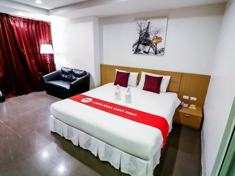 Бангкок: 奈达王通廊181号体育场酒店(Nida Rooms Wang Thonglang 181 Stadium)