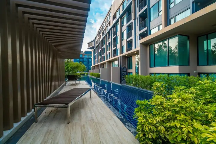 Тхаланг: Aristo 522 - Brand new studio near beach, 3 pools, gym., Thalang, Phuket, Thailand