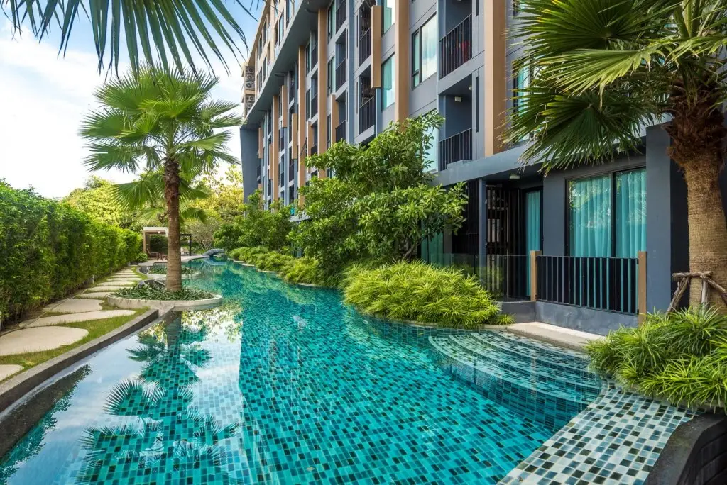 Тхаланг: Aristo 522 - Brand new studio near beach, 3 pools, gym., Thalang, Phuket, Thailand