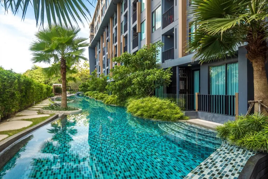 Тхаланг: Aristo 522 - Brand new studio near beach, 3 pools, gym., Thalang, Phuket, Thailand
