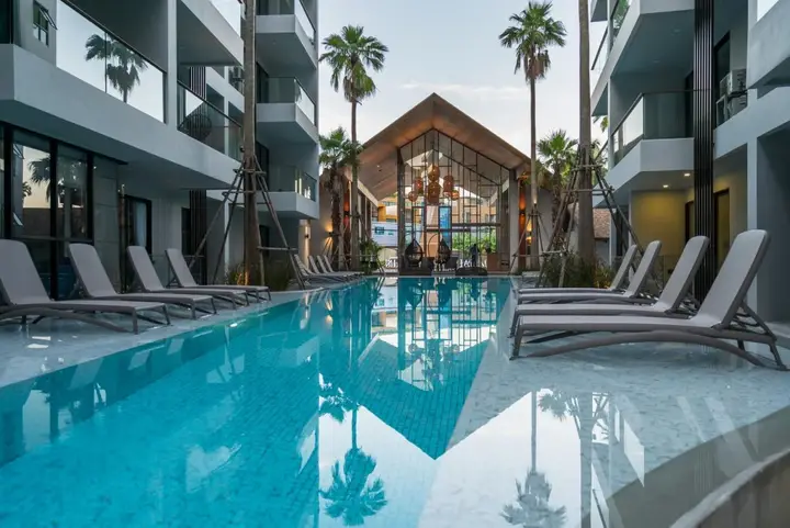 Тхаланг: Palmyrah Surin - Walk to the beach!!! Brand new luxury condo B211, Thalang, Phuket, Thailand