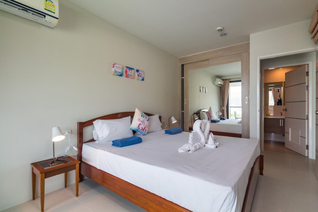 Кату: U606 - Convenient Patong Apartment for 3 People With Pool and gym