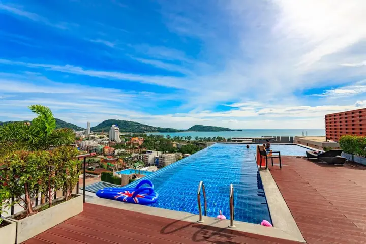 Кату: U508 - Bright Studio in Patong Rooftop Pool and gym