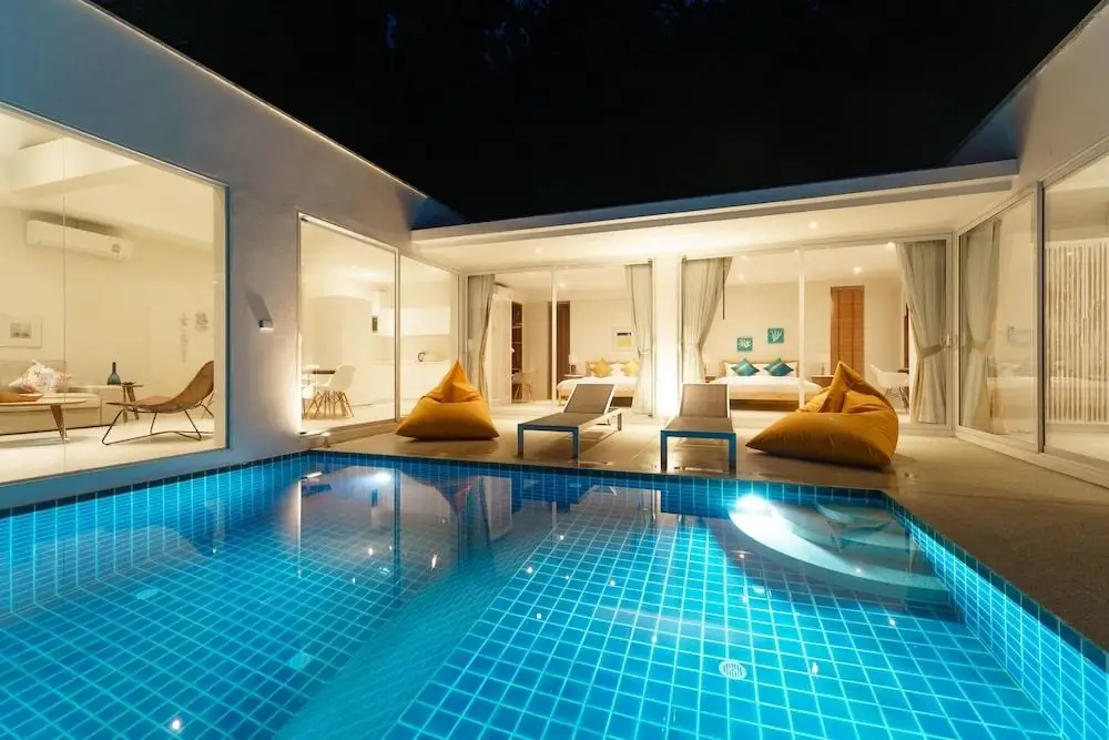 Самуи: HSH V1 - 4 Bed sea view - Bang Por