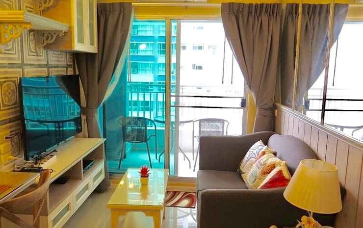 Паттайя: Lumpini Park Beach Jomtien Pattaya Sea View & Pool View Room 1412 (1 Bedroom)