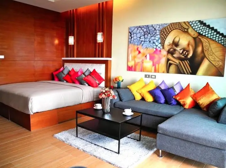 Муанг: Sea & Sky Karon 2 bedrooms Apartment Sea View