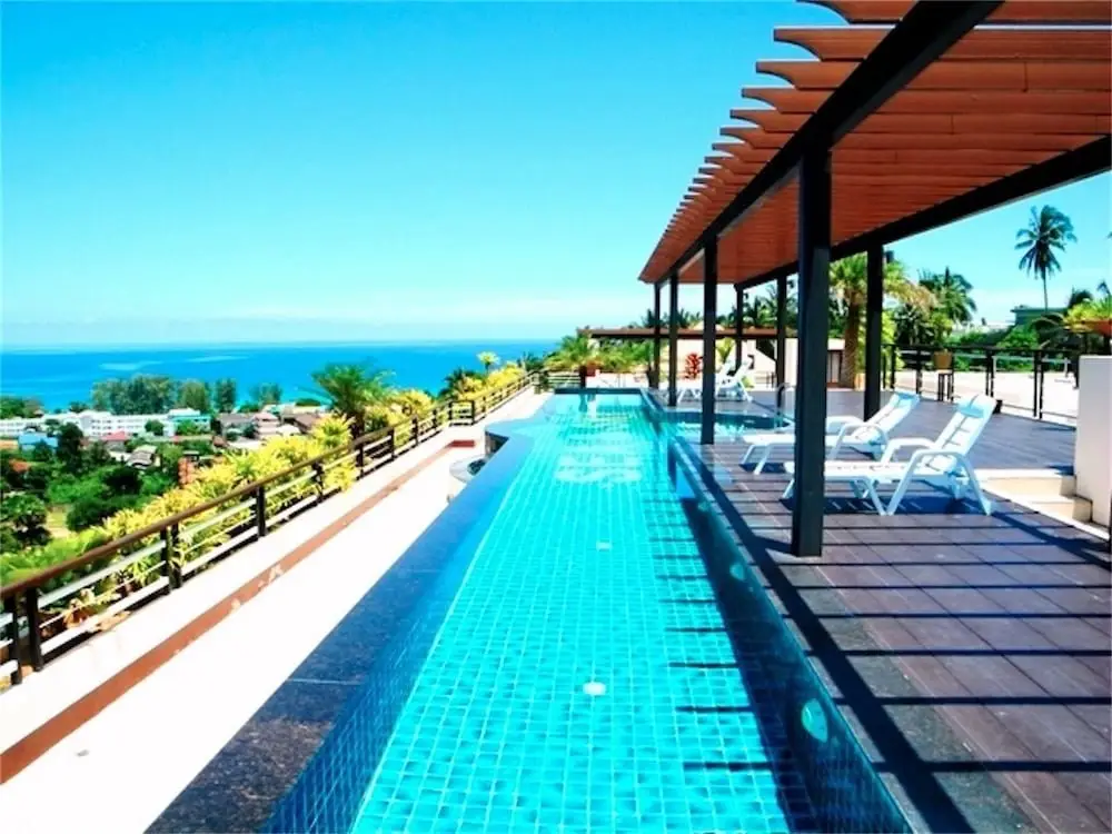 Муанг: Sea & Sky Karon 2 bedrooms Apartment Sea View
