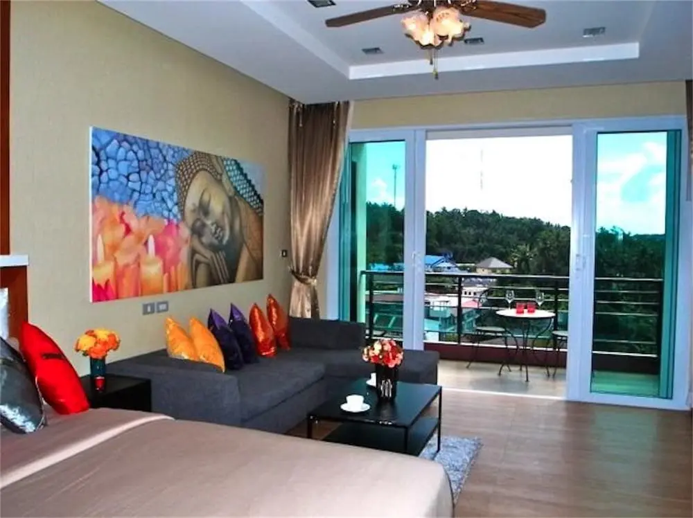 Муанг: Sea & Sky Karon 2 bedrooms Apartment Sea View